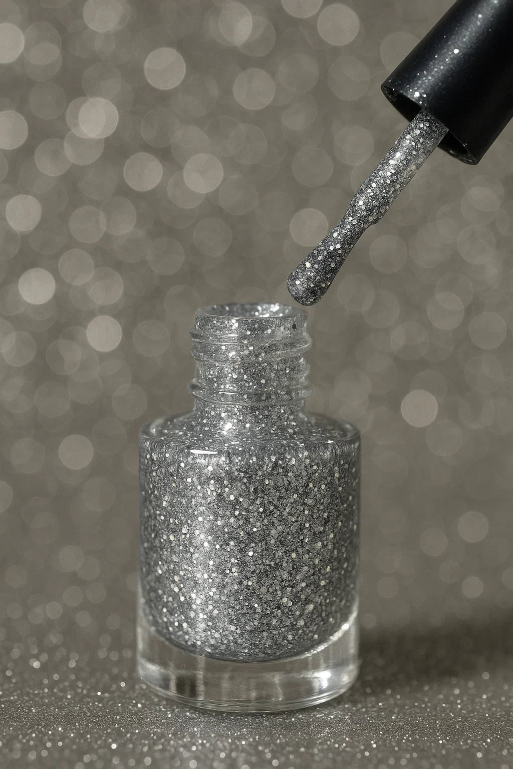 Glitter Silver