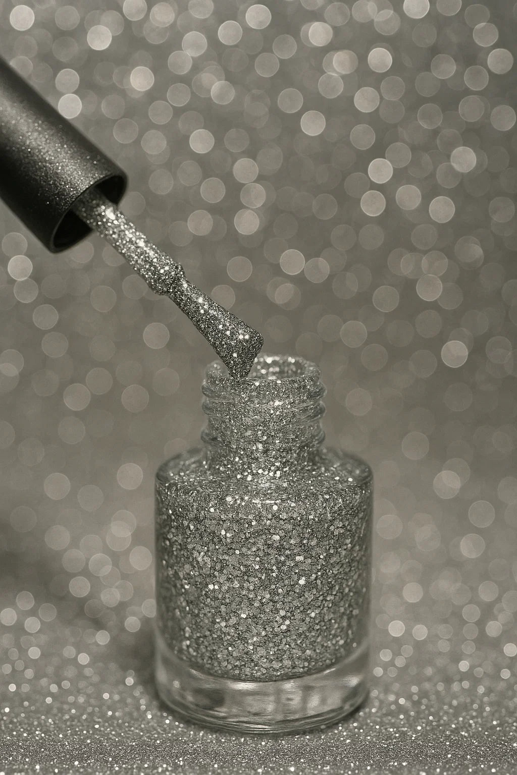 Glitter Silver